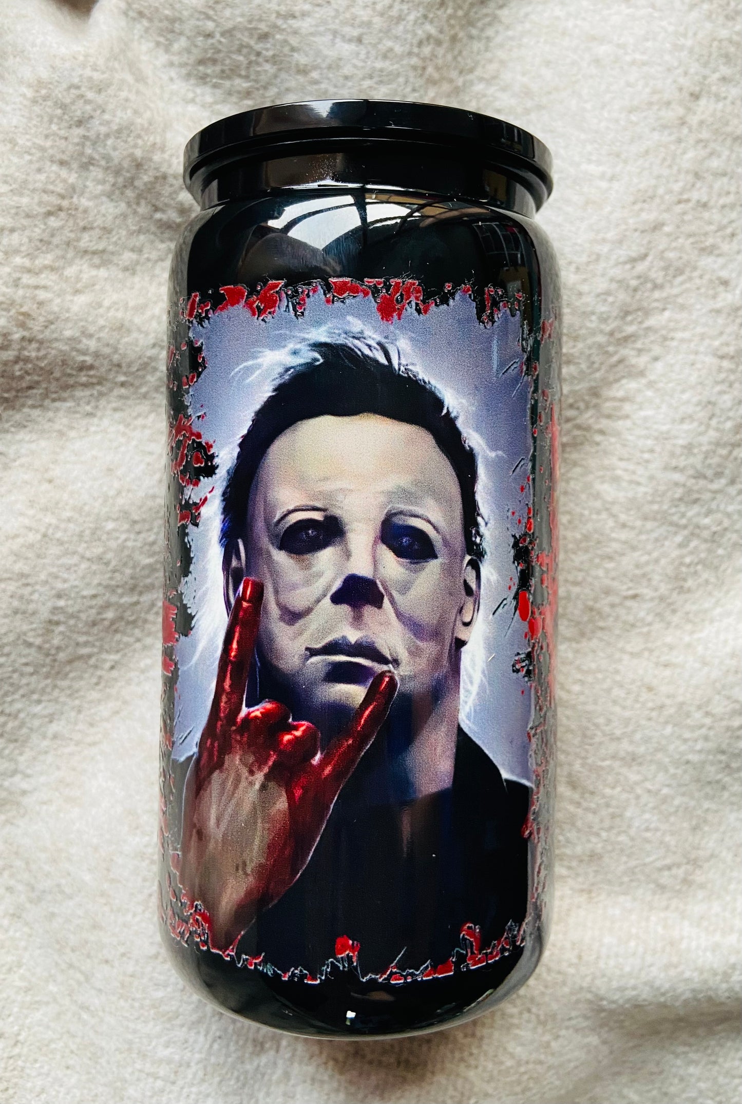 Halloween black Libby cup