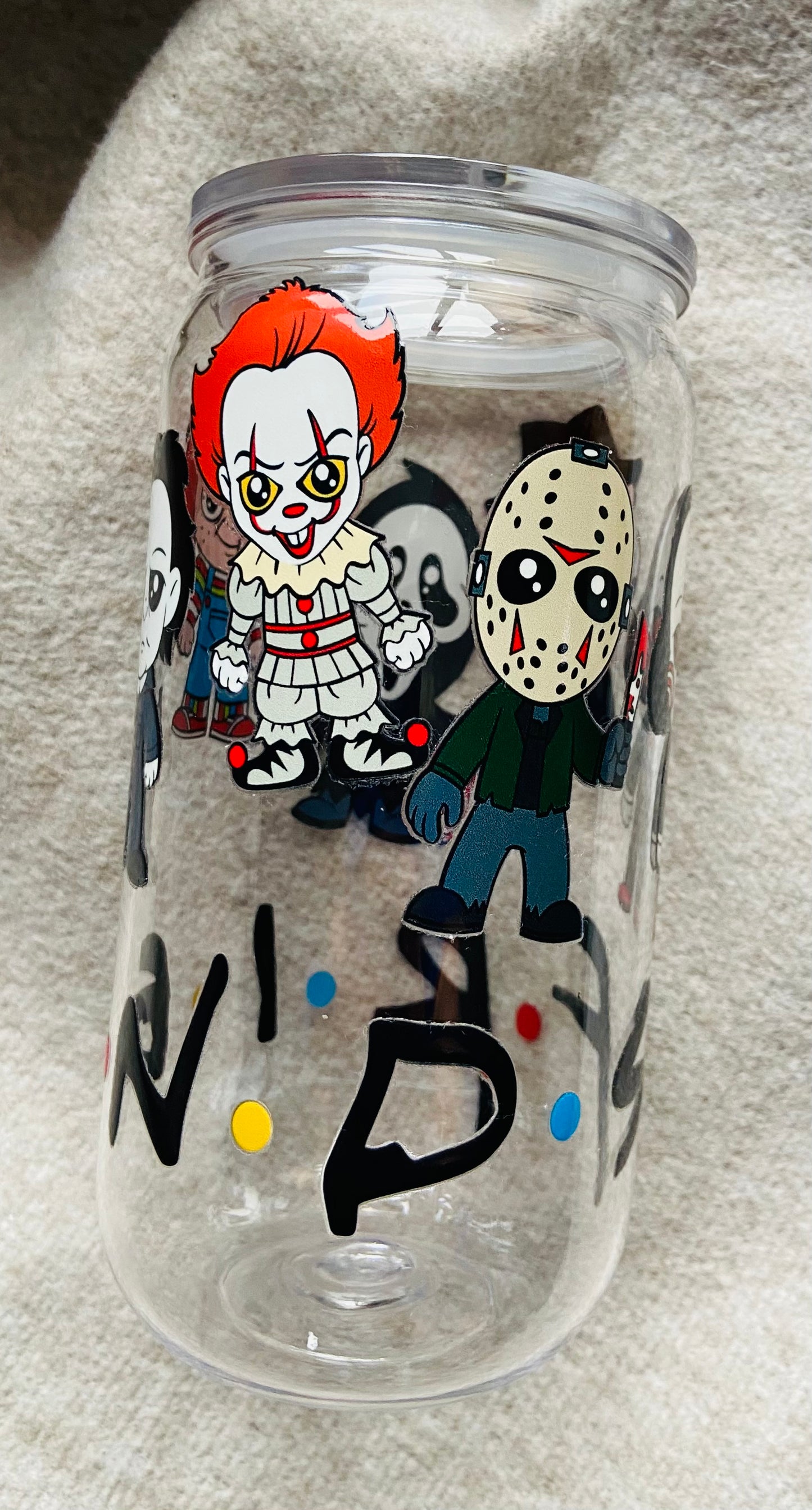 Halloween FRIENDS inspired cup