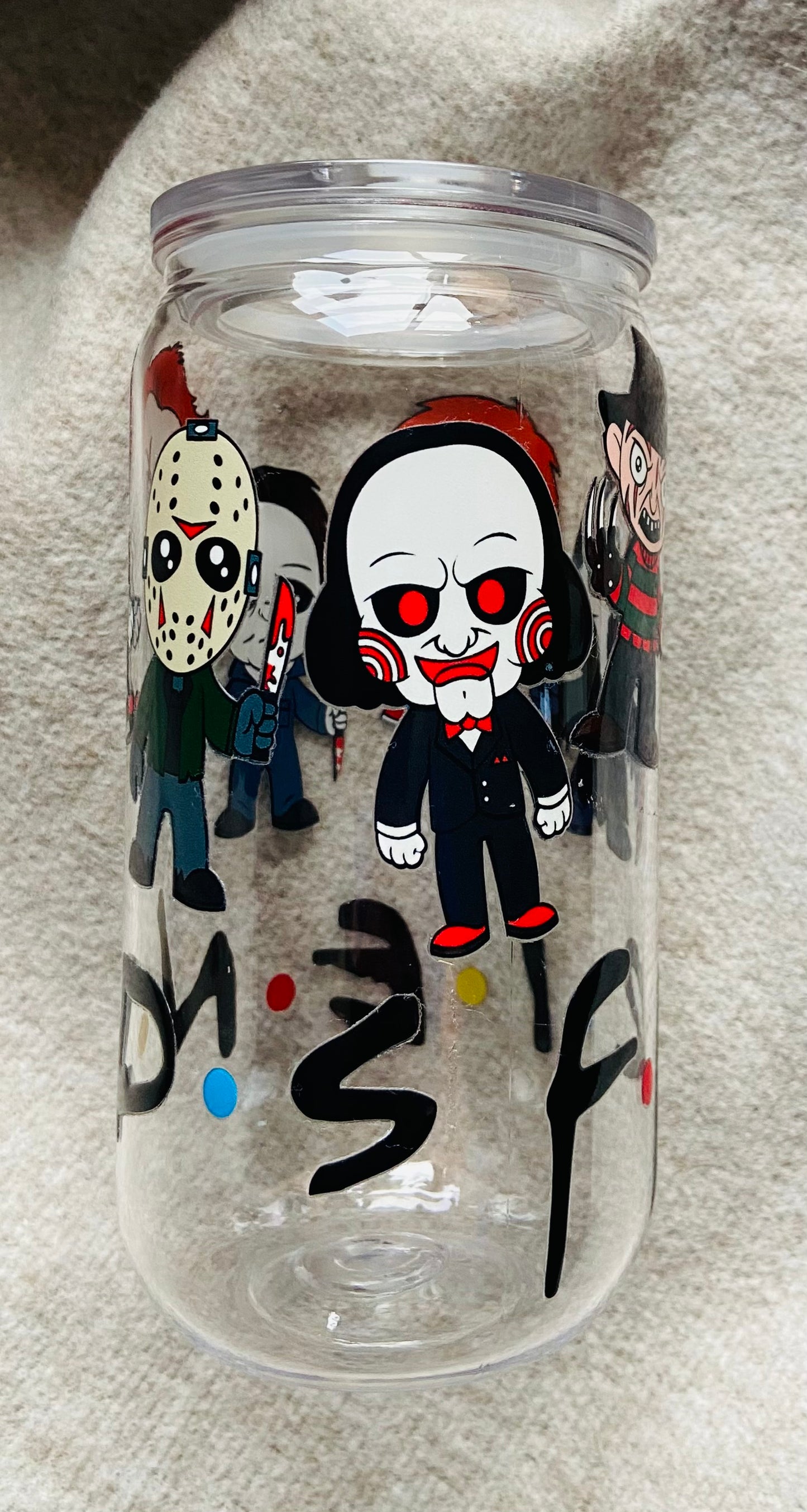 Halloween FRIENDS inspired cup