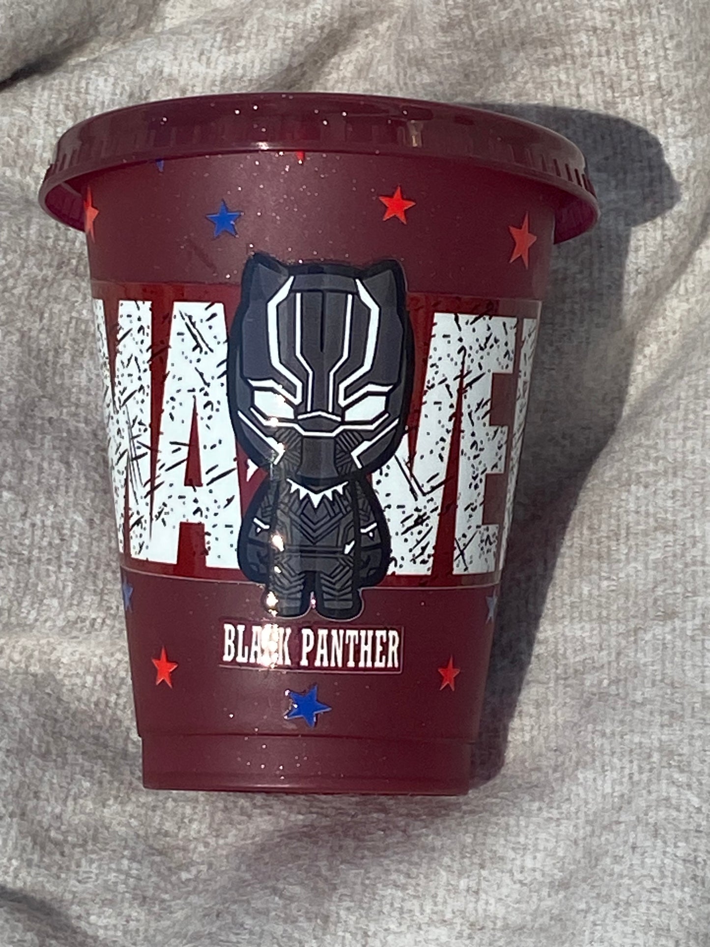 Kids glitter cold cup