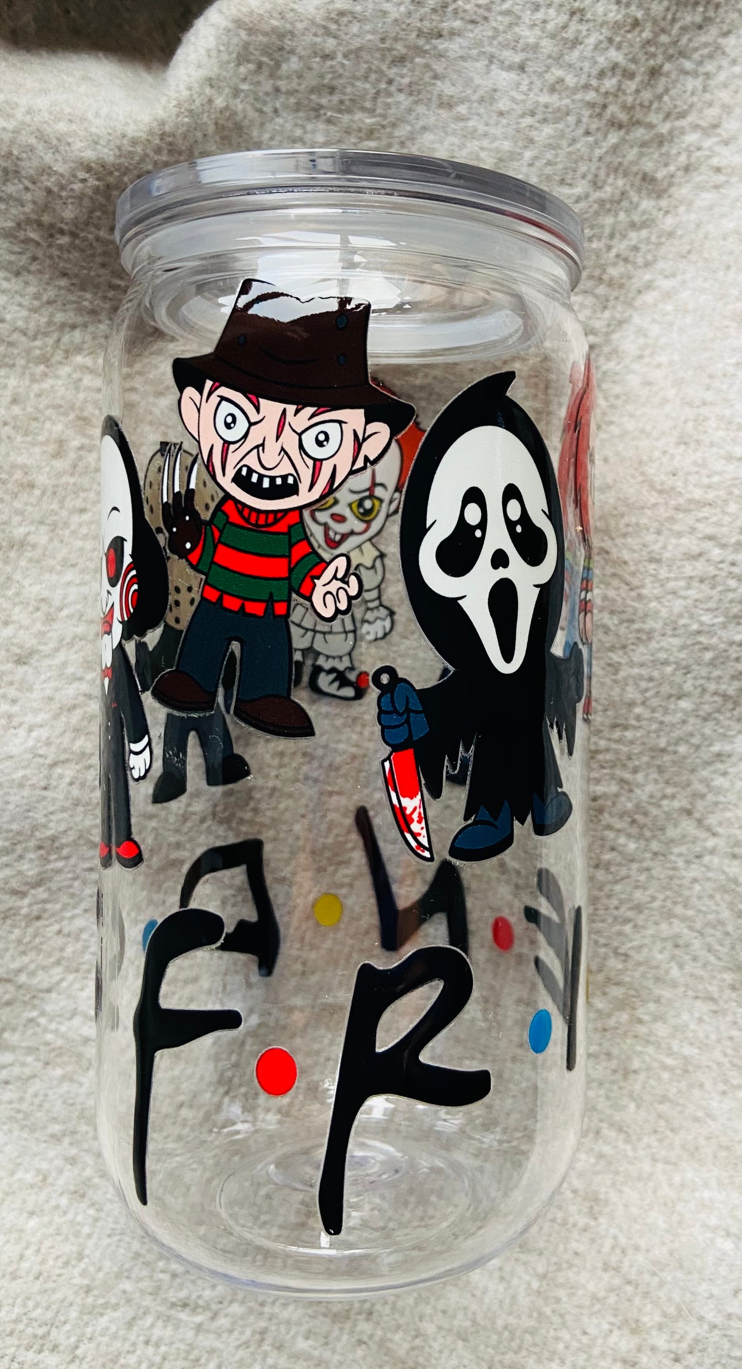 Halloween FRIENDS inspired cup