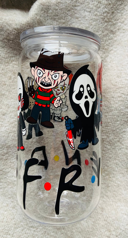 Halloween FRIENDS inspired cup