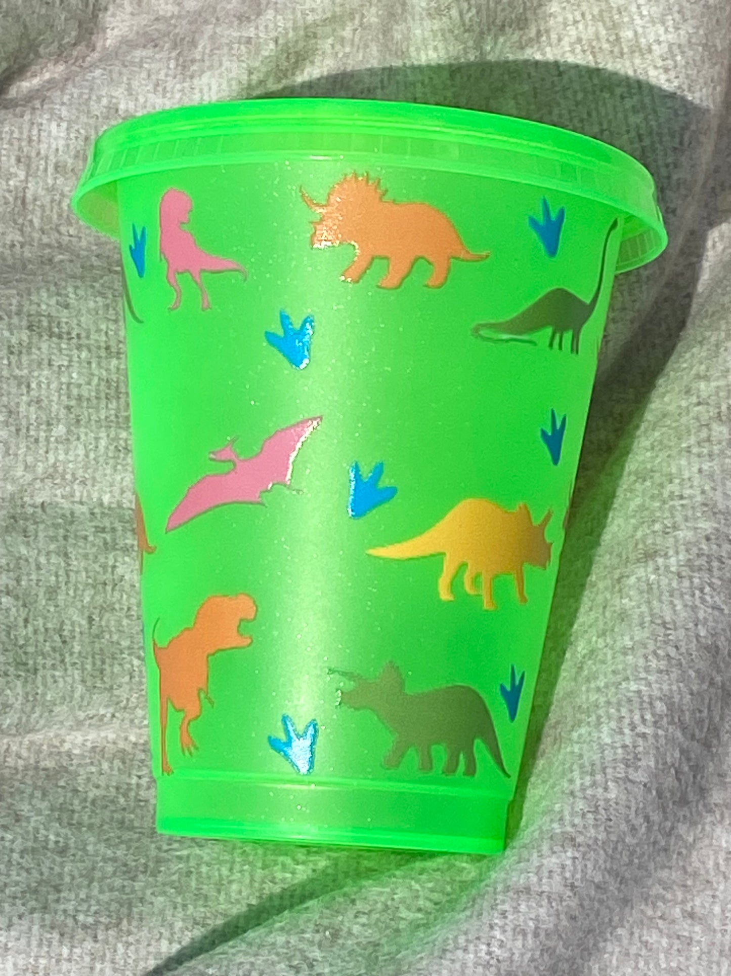 Kids glitter cold cup