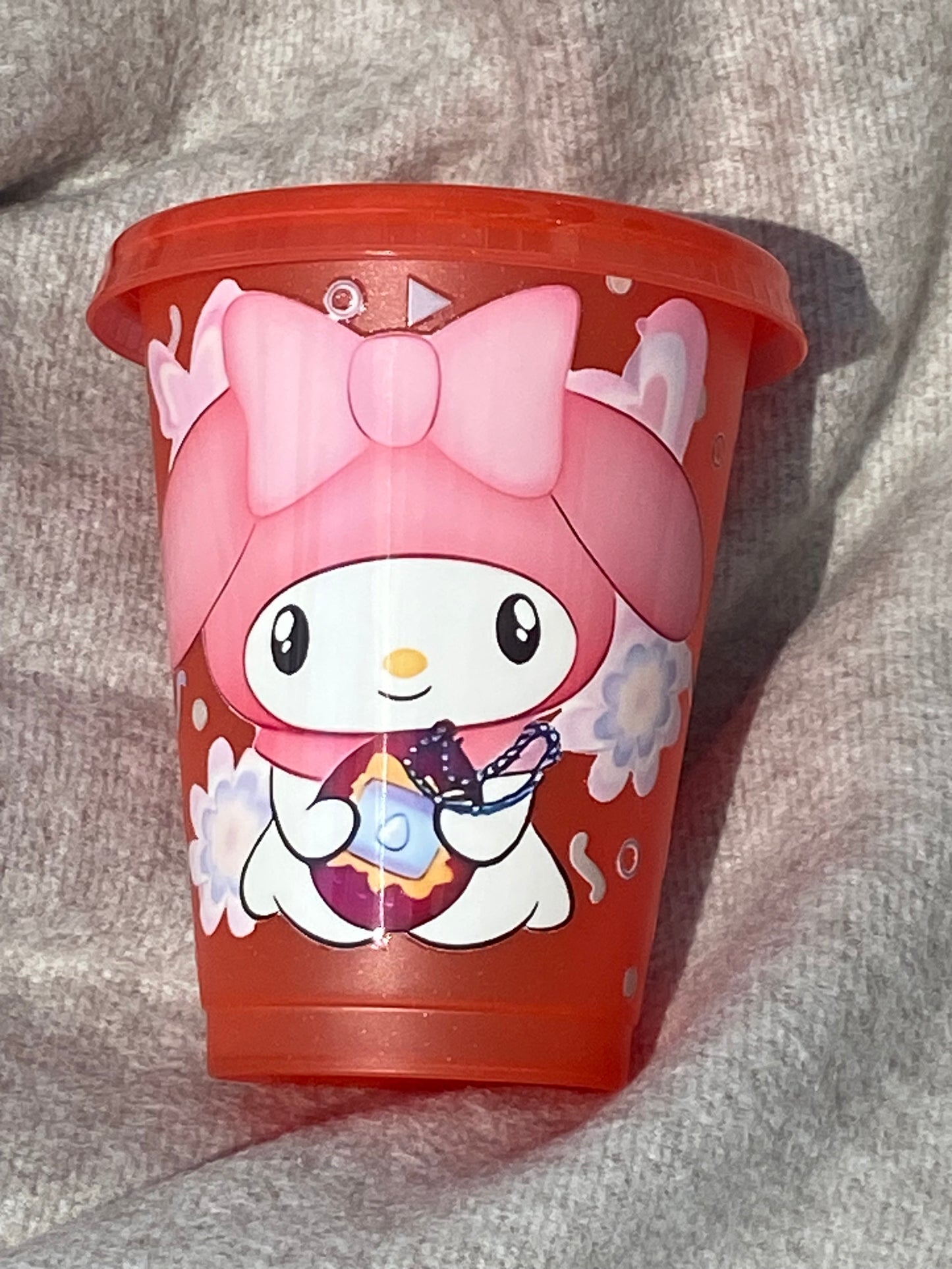 Kids glitter cold cup